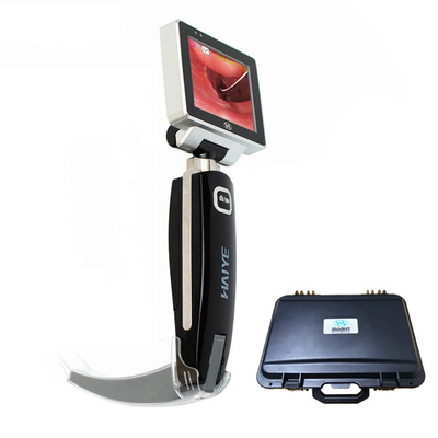 Laryngoscope วิดีโอผ่าตัดทางเดินหายใจแบบพกพาพร้อมจอแสดงผล HD 3.0