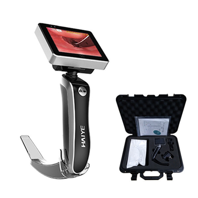 Laryngoscope วิดีโอมีดผ่าตัดแบบใช้แล้วทิ้งพร้อมหน้าจอ 3.0 นิ้ว