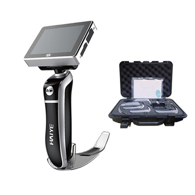 2022 2 ล้านพิกเซล 8G กล้องวิดีโอ Laryngoscope แบบชาร์จไฟได้พร้อมใบมีดแบบใช้แล้วทิ้ง 3 ชิ้น