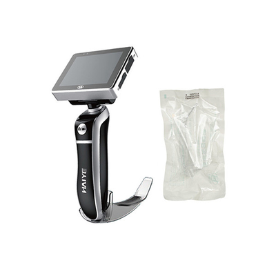 Laryngoscope วิดีโอมือถือแบบชาร์จได้ 2 ล้านพิกเซลพร้อมใบมีดแบบใช้แล้วทิ้ง