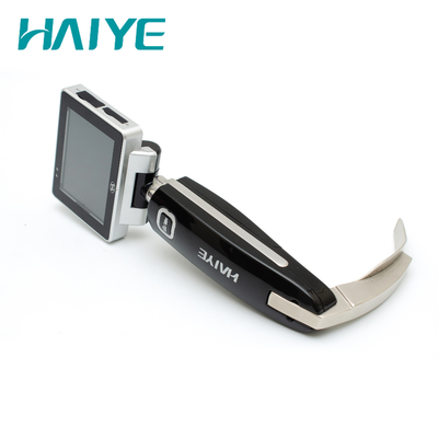 คุณภาพดีที่สุด Haiye Laryngoscope Set CE ใบมีดสแตนเลสทิ้งวิดีโอ laryngoscope สำหรับ Intubation