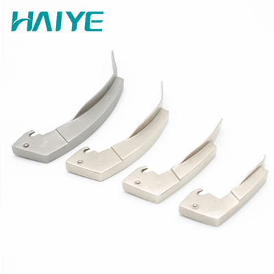 สแตนเลสแบบพกพา HD ทิ้งวิดีโอ Laryngoscope Kit สำหรับการใส่ท่อช่วยหายใจ