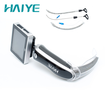 Laryngoscope วิดีโอดิจิตอลแบบใช้แล้วทิ้งสแตนเลสสำหรับห้องผ่าตัด
