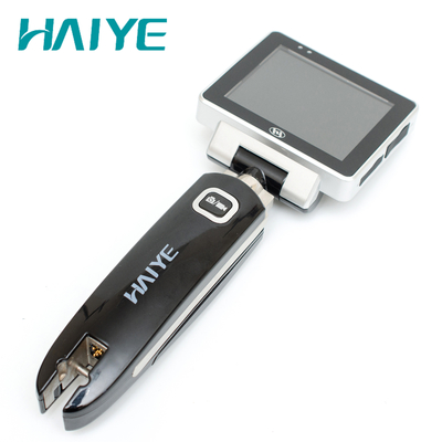 ICU AID ฉุกเฉินนำมาใช้ใหม่ Laryngoscope วิดีโอ 304 สแตนเลส