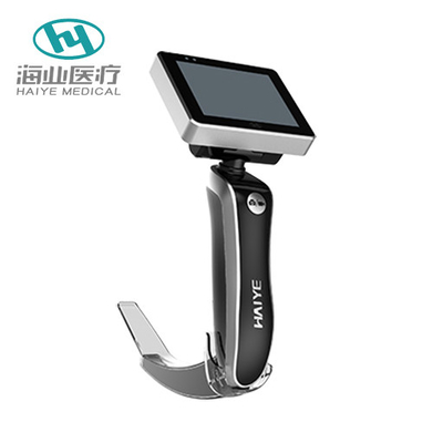 3 นิ้ว 8GB 2 ล้านพิกเซล All-In-One วิดีโอทางการแพทย์ Laryngoscope พร้อมใบมีดแบบใช้แล้วทิ้ง