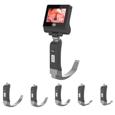 กล้อง 2 ล้านพิกเซลที่ผิดปกติ Laryngoscope วิดีโอที่นำกลับมาใช้ใหม่ได้อเนกประสงค์พร้อมใบมีด Macintosh
