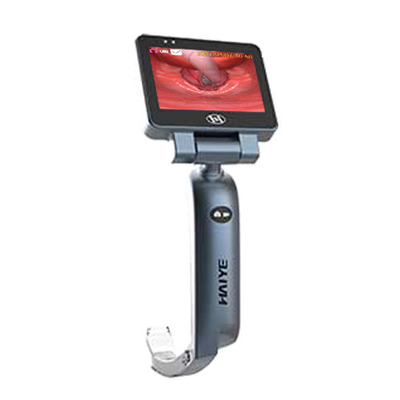 Laryngoscope วิดีโอทางการแพทย์ขนาด 3.0 นิ้วพร้อมใบมีดแบบใช้แล้วทิ้ง 5 ใบสำหรับการใส่ท่อช่วยหายใจลำบาก