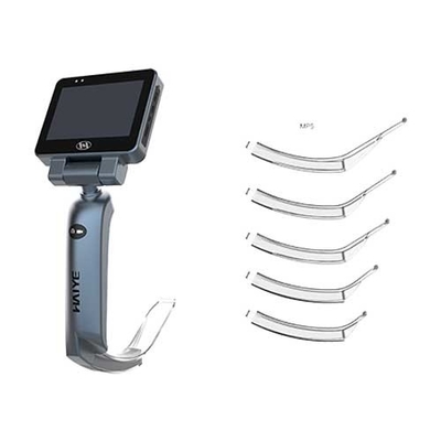 กล้องวิดีโอ Laryngoscope แบบใช้ซ้ำได้ PC ขนาด 3.0 นิ้วพร้อมใบมีดแบบใช้แล้วทิ้ง 5 ใบ