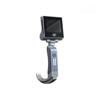 หน้าจอขนาด 3 นิ้วการใส่ท่อช่วยหายใจแบบใส่ท่อช่วยหายใจวิดีโอ Laryngoscope FOV 72 Degree