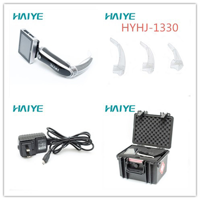 Laryngoscope วิดีโอแข็งที่ป้องกันการพ่นหมอกควันสำหรับการใส่ท่อช่วยหายใจที่ยากลำบาก
