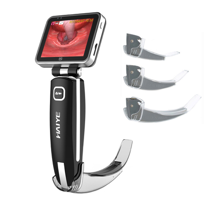 ใบมีดชนิดใช้แล้วทิ้ง Laryngoscope วิดีโอแข็งที่ผ่านการฆ่าเชื้อสำหรับการใส่ท่อช่วยหายใจ Difficult