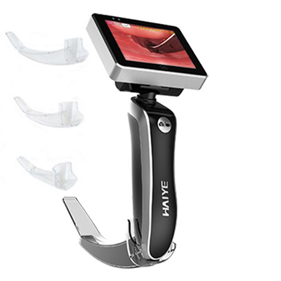แบตเตอรี่แบบชาร์จไฟได้ทารกแรกเกิดวิดีโอ Laryngoscope Intubation Endoscope 1060hpa