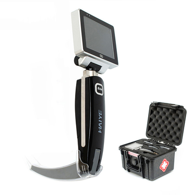 การดมยาสลบสแตนเลส tracheal laryngeal video laryngoscope สำหรับการใช้งานการใส่ท่อช่วยหายใจที่ยากลำบาก
