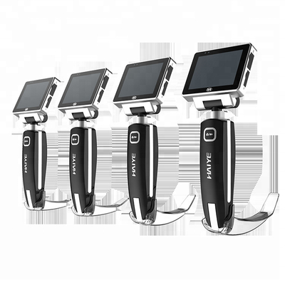 HYHJ 1320 พลาสติกไฟเบอร์ออปติกวิดีโอ Laryngoscope พร้อมใบมีดแบบใช้แล้วทิ้ง
