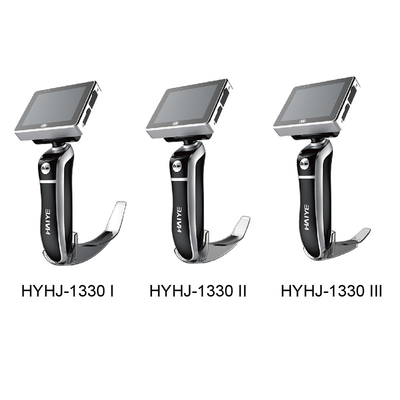 อุปกรณ์ใส่ท่อช่วยหายใจฉุกเฉิน Visual Laryngoscope พร้อมใบมีด T1 T2 T3 แบบใช้แล้วทิ้ง 3 ใบ