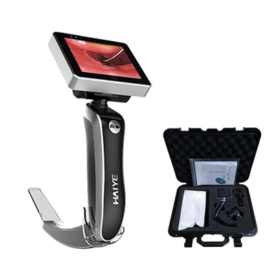 แบตเตอรี่แบบชาร์จไฟได้ทารกแรกเกิดวิดีโอ Laryngoscope Intubation Endoscope 1060hpa