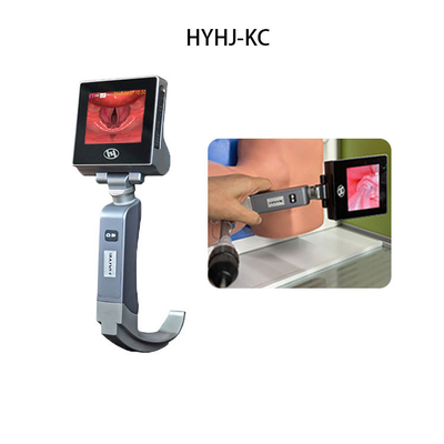กล้องวิดีโอ Laryngoscope แบบใช้มือถือ CMOS Intubation พร้อมการแสดงภาพ Glottis Hyperangulated 70 องศา