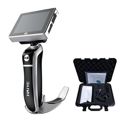 Laryngoscope วิดีโอมือถือแบบชาร์จได้ 2 ล้านพิกเซลพร้อมใบมีดแบบใช้แล้วทิ้ง