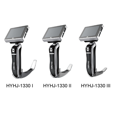 8GB 3 นิ้วเครื่องดมยาสลบวิดีโอ Laryngoscope พร้อมใบมีดทิ้ง