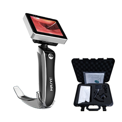 อุปกรณ์ใส่ท่อช่วยหายใจฉุกเฉิน Visual Laryngoscope พร้อมใบมีด T1 T2 T3 แบบใช้แล้วทิ้ง 3 ใบ
