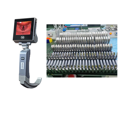 ที่จับโลหะผสม Haiye Video Laryngoscope อุปกรณ์เสริมการดมยาสลบ