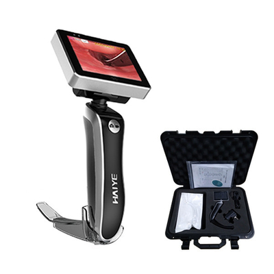 2 ล้านพิกเซล 8G Storage All-In-One Handheld Video Laryngoscope พร้อมฟังก์ชันเอาต์พุต AV