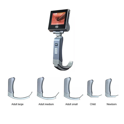 ท่อช่วยหายใจ Laryngoscope วิดีโอสแตนเลสที่ผ่านการรับรอง CE สำหรับการใส่ท่อช่วยหายใจที่ยาก FDA ISO 13485