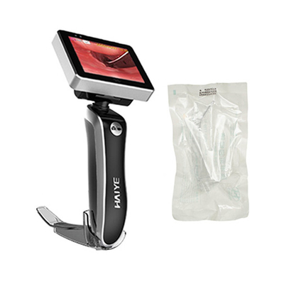 3.0 หน้าจอ HD 8GB Laryngoscope วิดีโอผ่าตัดแบบพกพาสำหรับการใส่ท่อช่วยหายใจที่ยาก