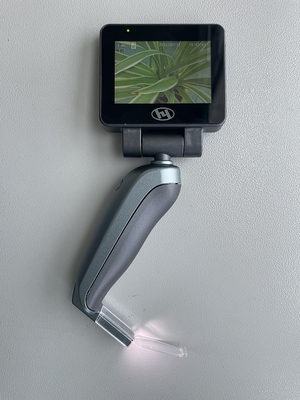 3 &quot;HD LCD หน้าจอแสดงผล Video Laryngoscope 5 + 3 ใบมีด Laryngoscopes แบบใช้แล้วทิ้ง