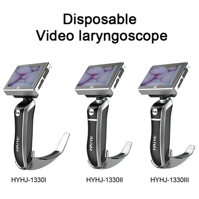 Laryngoscope วิดีโอฆ่าเชื้อ OEM มุมการหมุน 70 องศา กล้องส่องทางไกล
