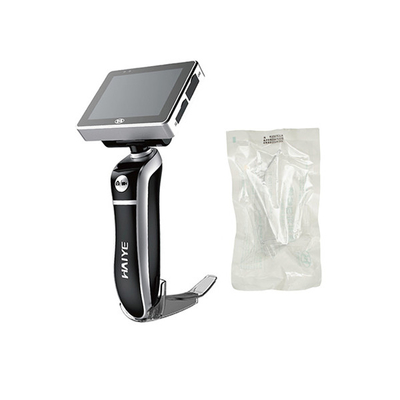 Laryngoscope วิดีโอการดมยาสลบทางการแพทย์พร้อมใบมีดแบบใช้แล้วทิ้ง 3.0 นิ้ว