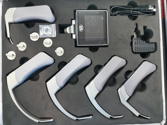 Laryngoscope วิดีโอผ่าตัดทางการแพทย์มือถือ 3 ล้านพิกเซลพร้อมฟังก์ชั่นเอาต์พุต AV
