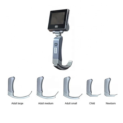 3.0 ใส่ท่อช่วยหายใจวิดีโอ Laryngoscope สำหรับโครงสร้างช่องปากที่แตกต่างกันไม่มีพื้นที่ตาบอด
