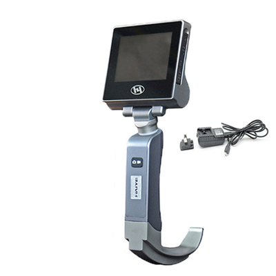 Laryngoscope วิดีโอผ่าตัดทางการแพทย์มือถือ 3 ล้านพิกเซลพร้อมฟังก์ชั่นเอาต์พุต AV