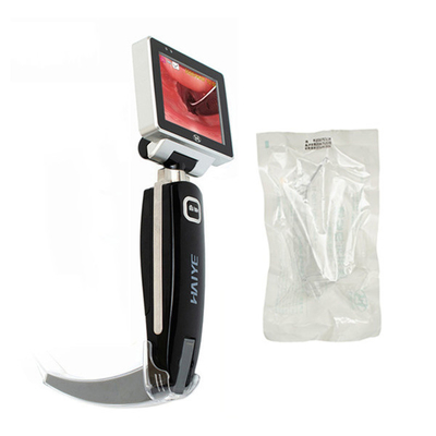 USB Cyclic Charging Video Laryngoscope การ์ดความเร็วสูง 32GBTF หน้าจอสัมผัสขนาด 3.0 นิ้ว