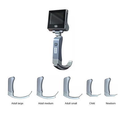 HAIYE ISO13485 ได้รับการรับรองการใส่ท่อช่วยหายใจแบบยากลำบาก Video Laryngoscope พร้อมใบมีดแบบใช้แล้วทิ้ง
