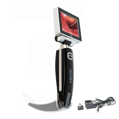 2023 ICU Portable Anesthesia Stainless Steel Video Laryngoscope สำหรับการใส่ท่อช่วยหายใจที่ยาก
