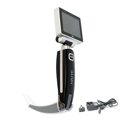 Laryngoscope วิดีโอแบบพกพาสแตนเลสทางการแพทย์ของ FDA สำหรับผู้ใหญ่เด็กทารก