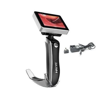 FDA 8GB Storage 2 ล้านพิกเซลวิดีโอ Laryngoscope พร้อมใบมีดแบบใช้แล้วทิ้ง