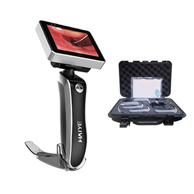 เครื่องมือผ่าตัดหลอดลม Laryngoscope วิดีโอใบมีดแบบใช้แล้วทิ้ง