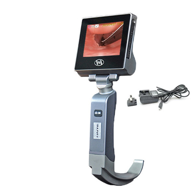 Laryngoscope วิดีโอระบบกล้องดิจิตอล HD สำหรับเครื่องมือผ่าตัดแบบชาร์จซ้ำ