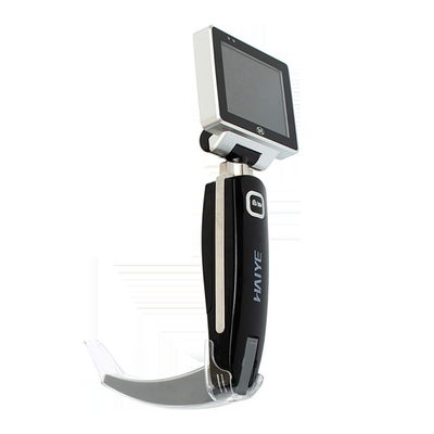 Anti Fog ใบมีดแบบใช้แล้วทิ้ง Laryngoscope วิดีโอเครื่องมือผ่าตัดการชาร์จแบบหมุนเวียน