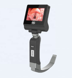 เครื่องช่วยหายใจแบบใช้มือถือวิดีโอ Laryngoscope 3400mA