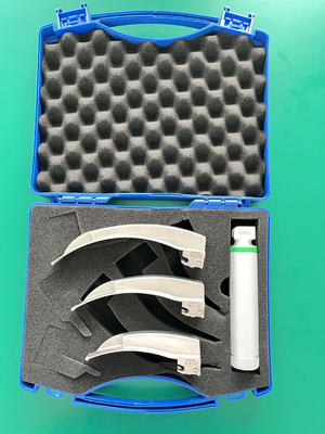 Laryngoscope วิดีโอดิจิตอลแบบใช้ซ้ำได้สแตนเลส 225g