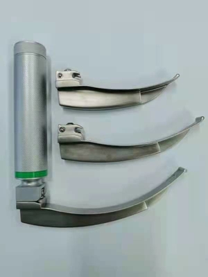 Laryngoscope วิดีโอดิจิตอลแบบใช้ซ้ำได้สแตนเลส 225g